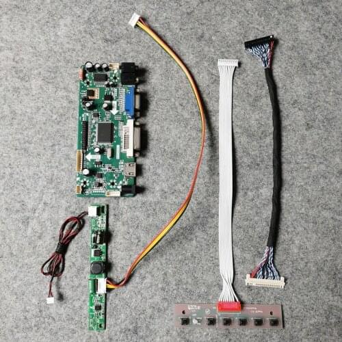 1440*900 VGA DVI M.NT68676 For LM190WX2/LM195WX1/M190PW01 screen LVDS 30 Pin DIY kit 60Hz WLED LCD display controller board
