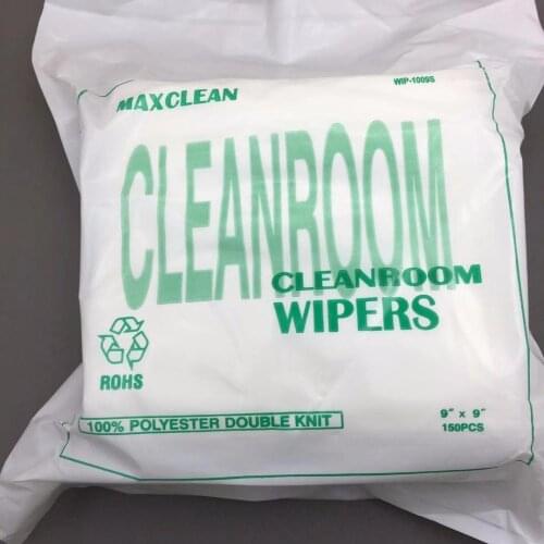 150PCS Printer Cleanroom wiper 9inch big cleaning non dust cloth for Epson SPT Konica Xaar printhead mimaki roland mutoh aifa