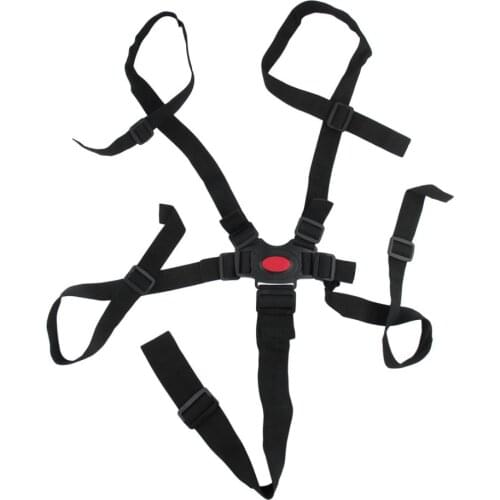 5 Point Adjustable Baby Safe Car Harness Belt Universal Baby Chair Safety Belt High Quality Dining Chair Bandage Seat Belt