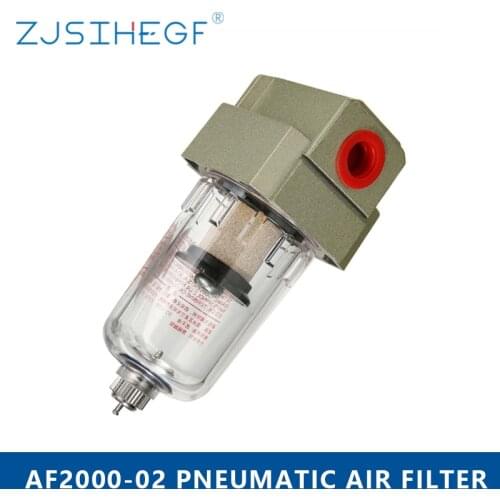 AF2000-02 1/4" Air Pump Compressor Filter In-Line Moisture Water Trap Oil Collector Pressure Pneumatic