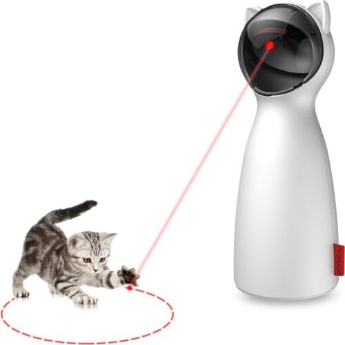 Automatic Rotating Catch Training Cat Toy Interactive Cat Laser Toy Pet Laser Pointer for Cats