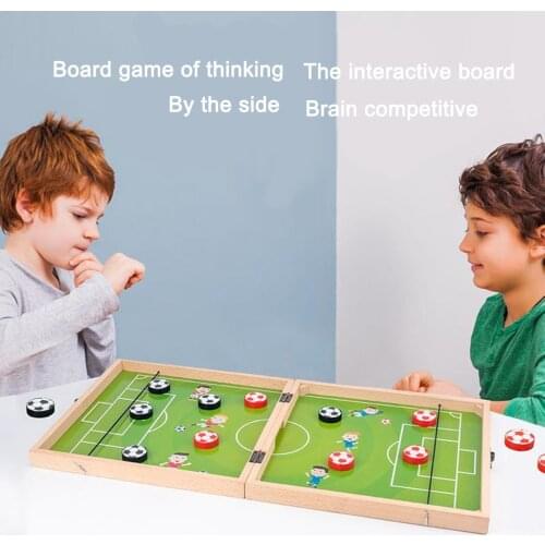 Fast Sling Puck Game Desktop Battle Ice Hockey Game Flying Chess, Gobang