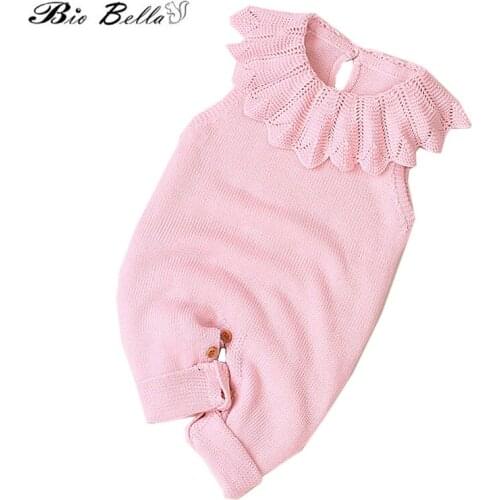 Kids Autumn Spring Sweater Knitted Baby Boy Girl Winter Knitted Rompers Soild Infant Newborn Winter Pullovers Infant Winter Tops