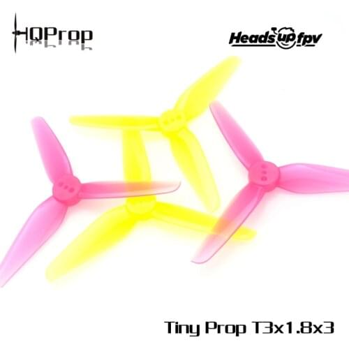 HQPROP T3X1.8X3 3018 3-Blade PC Propeller for RC FPV Racing Freestyle 3inch Cinewhoop Ducted Drones Replacement DIY Parts