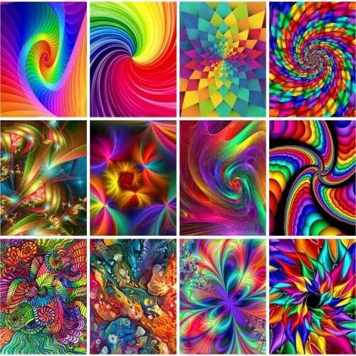 HUACAN 5d Diamond Painting New Arrivals Abstract Pictures Of Rhinestones Diamond Embroidery Sale Mosaic Home Decor