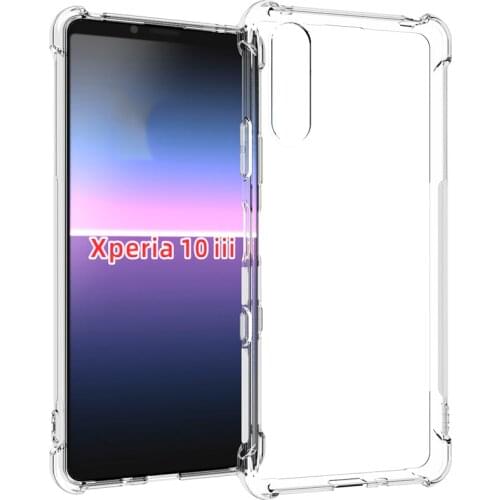 Crystal transparent Anti-Scratch Shockproof Durable Flexible soft Case Cover For Sony SONY Xperia 10 III Cases