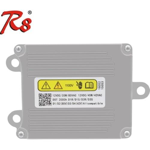R8 Canbus HID Ballast 35W For Xenon Lamps D1S D1 D3 Light Bulbs OEM Replacement Ignitor No Error Interference For Car Headlights