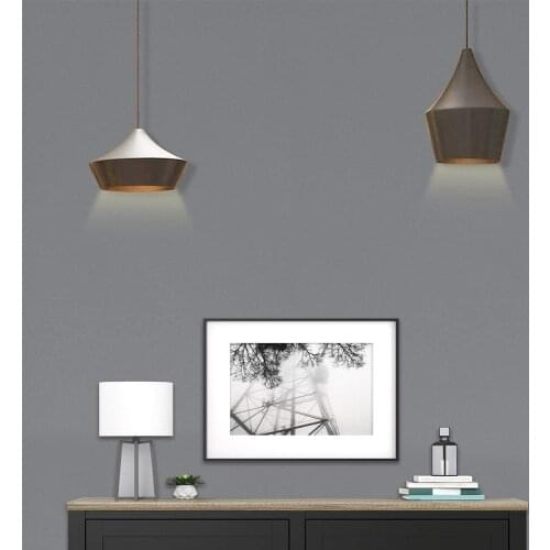 Solid Color PVC wallpaper roll Waterproof Self adhesive Vinyl Contact Paper bedroom Kitchen Cabinet decorative wall stickers 10M