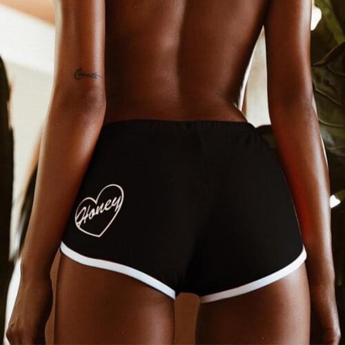 2020 NEW Rave Pole Dance Clothing Letters Printing Shorts Casual Sport Sexy Clothing Jazz/Hip Hop/Pole Practice Black Pants 1757