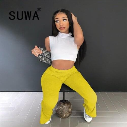 SUWA Womens Boyfriend Jeans
