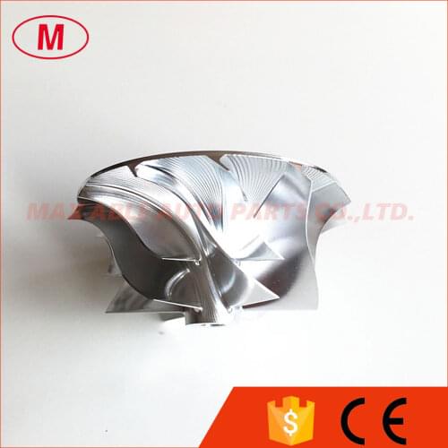 TD05H 20G 49179-43400 52.56x68.01mm 6+6 blades High performance Turbo Billet compressor wheel/Aluminum 2618/Milling wheel