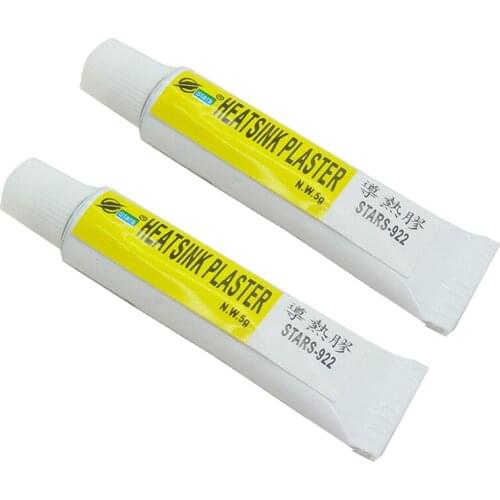 Star 922 Thermal Conductive Heatsink Plaster Silicone Grease For PC GPU CPU Strong Adhesive Compound Glue For Heat Sink Sticky