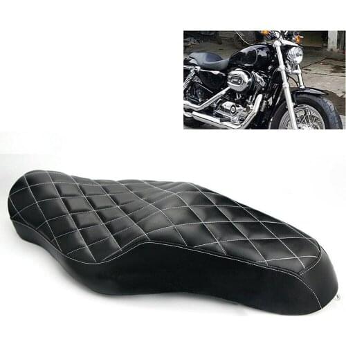 Motorcycle Rear Driver Passenger Seat Extender For Harley XR1200/1200X Sportster 883 1200 Low XL1200L 04-16 seat cushion pad
