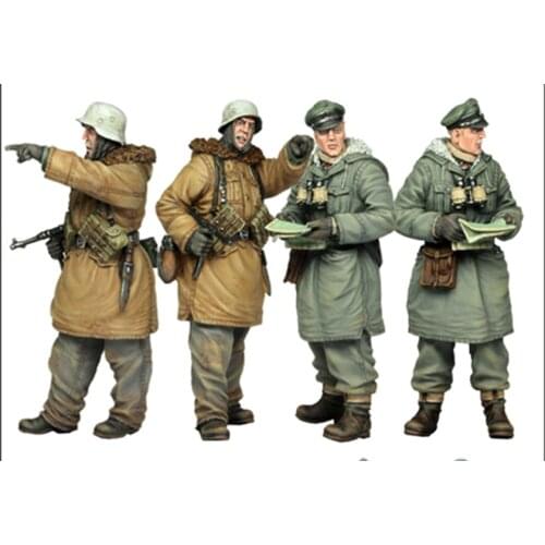 1/35 Resin Figure Model Kit Unassambled Unpainted 00E32