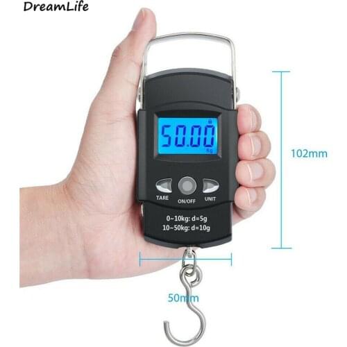 Household Kitchen Scale Electronic Food Scales Diet Scales Measuring Tool Slim LCD Digital Electronic Weighing Scale 50Kg/10g