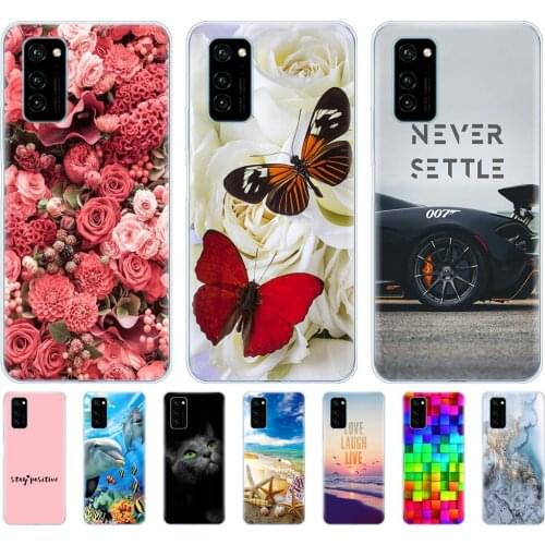 Silicon Case For Huawei Honor View 30 V30 Case Soft TPU Back Phone Cover For Honor View 30 PRO V30 PRO Capa View30 PRO Coque