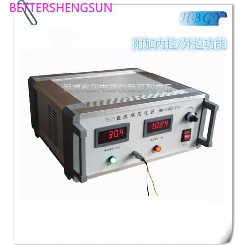 Customized Ac220v Input-30kv 1mA Instrument Type High Voltage Power Supply High Voltage Power Supply