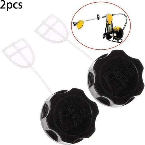 Fuel Tank Cap 2PCS Universal 43cc 52cc Trimmer Hedge Trimmer Bush Cutter Garden Tool Fuel Tank Cap