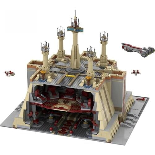 Movie Series ST TEMPLE Citys Street Scene Building Blocks Construction Modular Block Model MOC Toys for Children Gift 3421 PCS