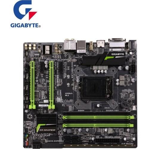 For Gigabyte GA G1.Sniper M7 G1.Sniper M7 Motherboard LGA 1151 DDR4 For Intel B150 Used Desktop Mainboard USB SATA PCI-E X16 3.0