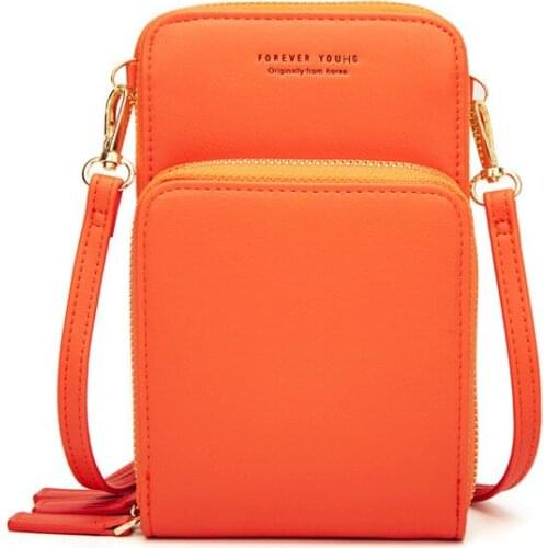 Bag fashion large capacity diagonal bag solid color multi-function female messenger wallet 2020 purses and handbags