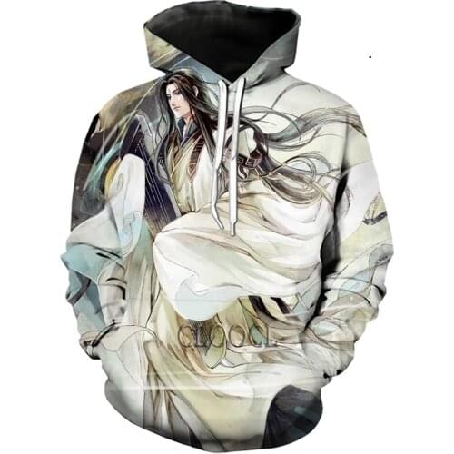 CLOOCL Newest Anime Mo Dao Zu Shi Sweatshirts for Women Men Hoodie 3D Print Fashion Casual Pullover Hip Hop Tracksuit