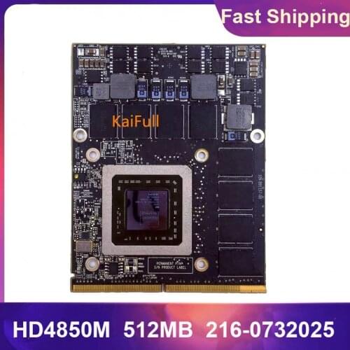Original HD4850M HD4850 Graphics Video Card 109-B91157-00 216-0732025 MB953LL/A For iMac A1312 A1311 512MB Fully Tested