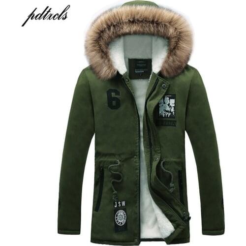 Pdtxcls Men's Autumn Parkas