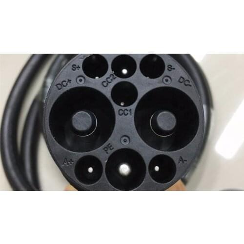 250A 200A 125A 80A GBT Ev Charging Connector Quick DC Charger Charging Station Outlet Plug