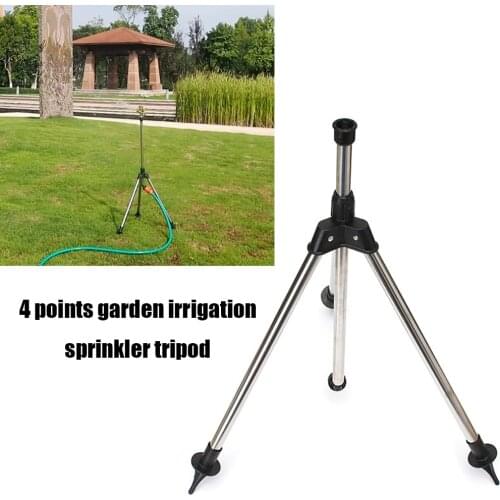 Garden Lawn Farmland Plant Watering Tripod Impact Sprinkler Irrigation Kits for 1/2 inch Sprinkler Garden Supplies