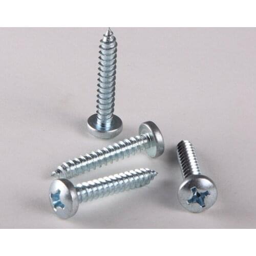 15PCS GB845 Pan Head Self Tapping Screws / Round Phillips Self-Tapping Screw Element M5 *30
