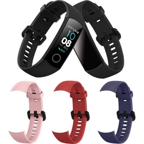 Silicon strap for Huawei Honor Band 4 Smart Wristband ремешок sport watch band bracelet for Honor Band 4 Smart Accessory film