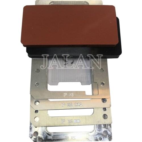 YMJ laminating machine use mold For iphone XS Lcd Precision positioning OCA adhesive glass automatic vacuum laminating repair