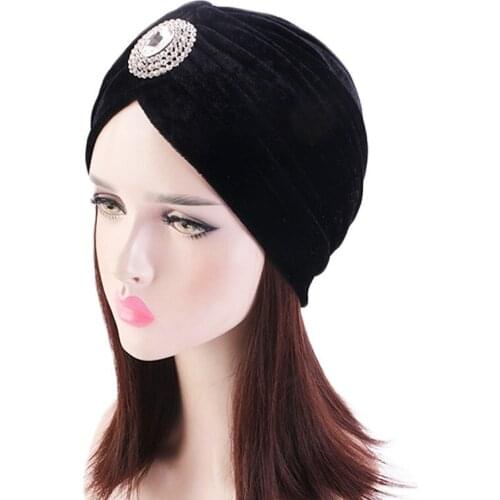 Full Cover Inner Hijab Caps for Women New Winter Warm Turban Hat Female Muslim Head Wrap Chemo Cap Casual Islamic Bonnet