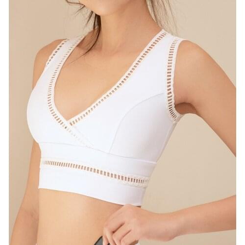 Women Push Up Sports Bra Fitness Gym Workout Running Tops Padded Yoga Bra Breathable Female Training Beautiful back Underwear