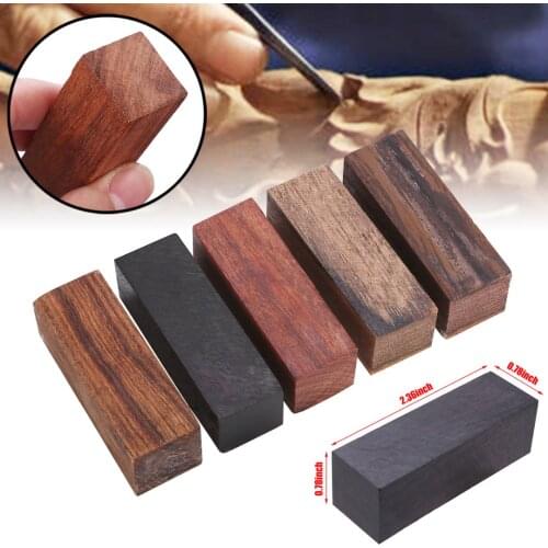 1pc 60*20*20mm Blade Handle Wood Block Handle Cutter Making Sculpture Home&Garden DIY Carving Tools