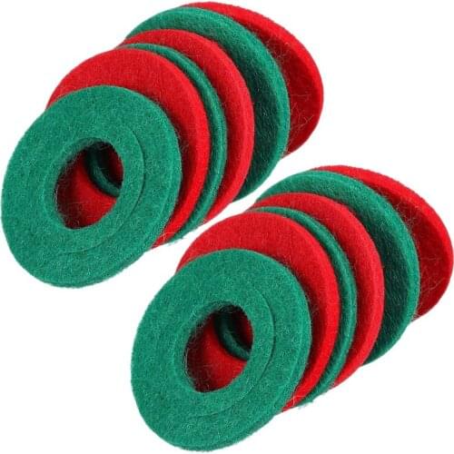 12 Pieces Battery Terminal Anti Corrosion Washers Fiber Battery Terminal Protector, 6 Red and 6 Green