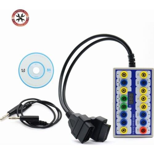 2019 High Quality Auto car Break out Box OBDII obd Breakout Box Car Protocol Detector car obd2 interface car monitor