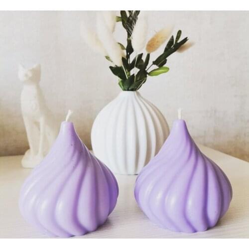 3D Onion Shape Mold Chinese Bread Silicone Chocolate Cookie Muffin Baking Tool Sponge Mousse Dessert Cake Decorating Candle