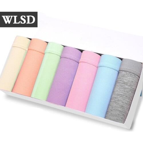 7PCS/lot Women Panties Cotton Female Briefs Solid Everyday Panties Sexy Ladies Underwear Soft Girls Lingerie Plus SizeM-4XL