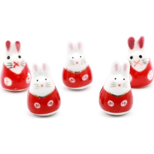 20pcs/lot Animals Beads 11 Colors Mouse Shape Porcelain Charms Big Hole Pendants Handmade Festival DIY Decoration Jewelry Making