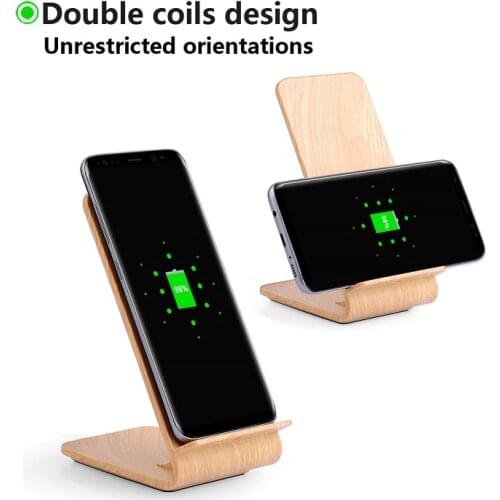 Agrotera Fast Wireless Charger Quick Wireless Charging Stand for iPhone 11Pro Max 12 min for Samsung Galaxy for huawei xiaomi