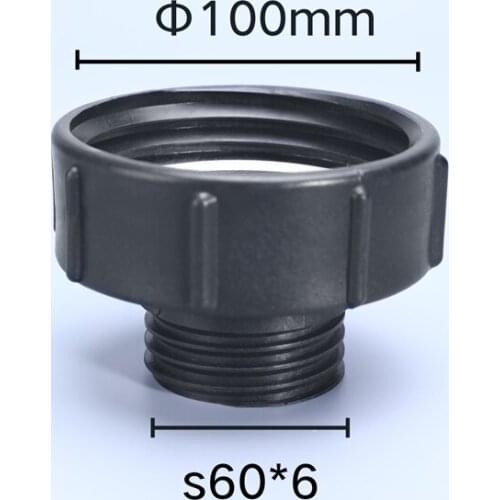 IBC Tank Fittings 100mm to S60 Tap Connector Replacement Valve Fitting For Home Garden Water pipe adaptor