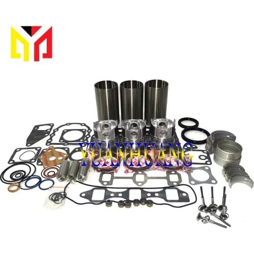 D722 Engine Rebuild Kit Overhual Repair Gasket Set For KUBOTA Excavator Tractor Diesel Liner Piston Ring Main & Con Rod Bearing