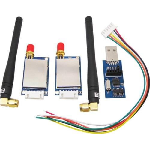 6PCS Arduino Uno SV611+Rubber antenna 433mhz Uart Wireless RF Transceiver Module Kit TTL/RS232/RS485 1.4Km