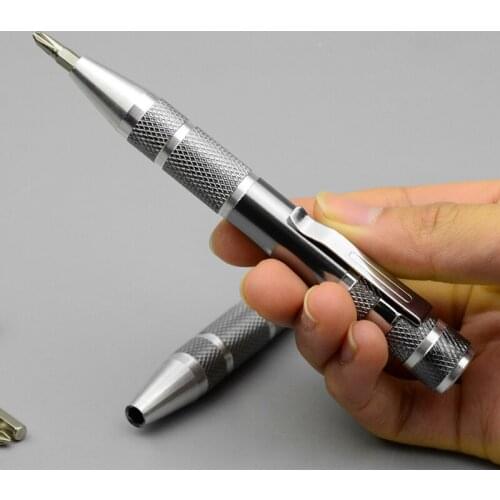 JERXUN 8 In 1 Precision Screwdriver Set High Quality Multi-function CR-V Hand Tool Set with Phillips and Slotted Screwdriver