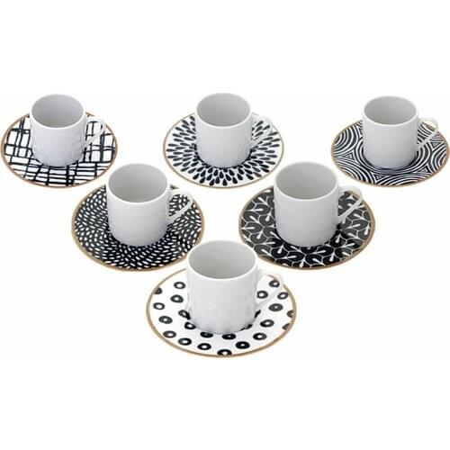 Porland Fractal 6 Personality Coffee Team 12 Piece 2021 Summer water kettle, Coffee blender, fryer, Vacuum