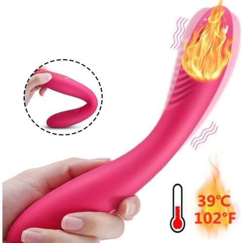 Warming Up Sex Toys For Women Vibrator G-Spot Masturbator Dildo Vagina Clitoral Stimulator Vibrator AV Stick Adult Sex Products