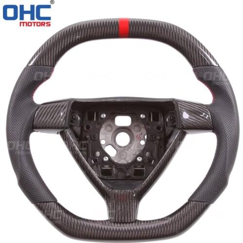 Real Carbon Fiber steering wheel for Por-sche Cayenne Pana-mera Ma-can Cay-man Box-ster Spy-der 978 911 991 718 997 GT3 GTS