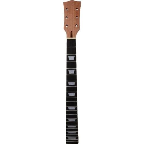 22 Fret Lp Guitar Neck Mahogany Rosewood Fingerboard Sector and Binding Inlay for Lp Electric Guitar Neck Replacement
